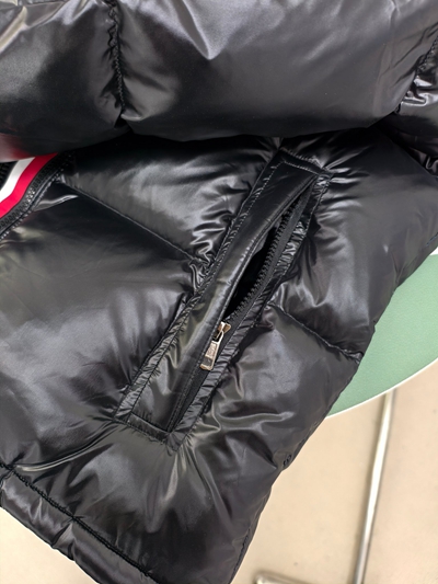 ハイクオリティダウンジャケット素材ディテール